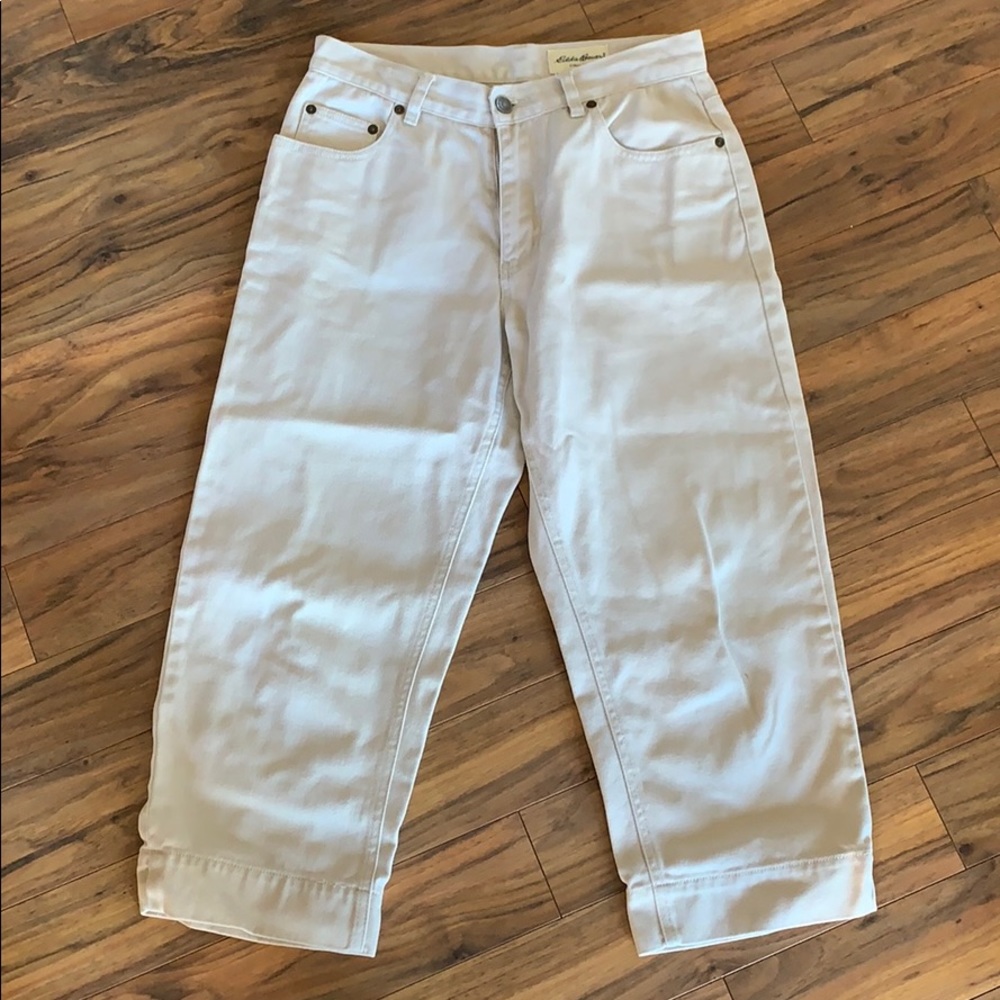 Eddie Bauer crop pants